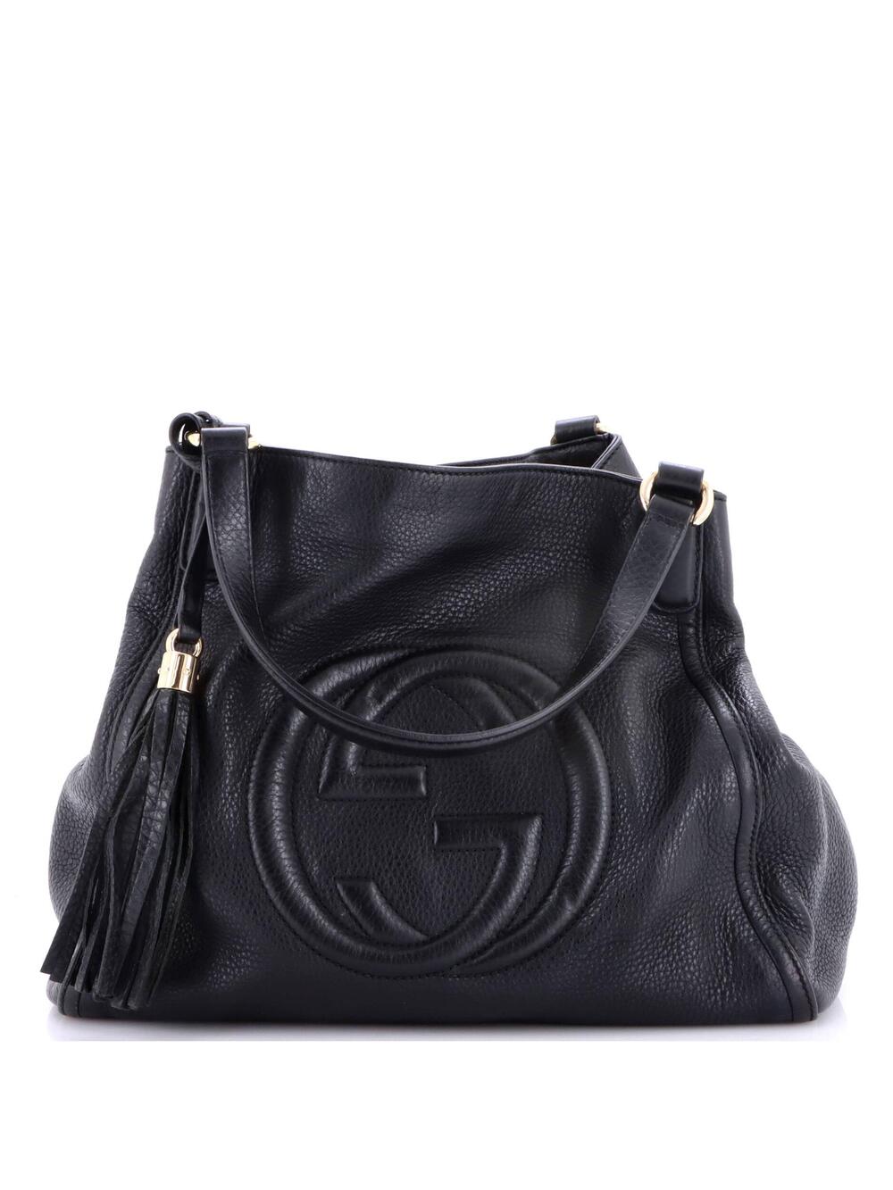 Gucci Soho Shoulder Bag Leather Medium #296456G17B